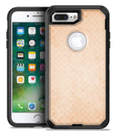 Grungy Coral Micro Snowflake Pattern - iPhone 7 Plus/8 Plus OtterBox Case & Skin Kits