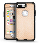 Grungy Coral Micro Snowflake Pattern - iPhone 7 Plus/8 Plus OtterBox Case & Skin Kits