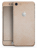 Grungy Coral Micro Snowflake Pattern - Skin-kit for the iPhone 8 or 8 Plus