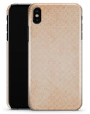 Grungy Coral Micro Snowflake Pattern - iPhone X Clipit Case