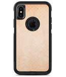 Grungy Coral Micro Snowflake Pattern - iPhone X OtterBox Case & Skin Kits