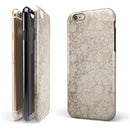 Grungy Faded Floral Pattern  iPhone 6/6s or 6/6s Plus 2-Piece Hybrid INK-Fuzed Case