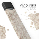 Grungy Faded Floral Pattern  - Premium Decal Protective Skin-Wrap Sticker compatible with the Juul Labs vaping device