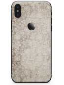 Grungy Faded Floral Pattern  - iPhone X Skin-Kit
