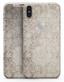Grungy Faded Floral Pattern  - iPhone X Skin-Kit