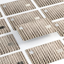 Grungy Faded Horizontal Chevron Pattern - Premium Protective Decal Skin-Kit for the Apple Credit Card