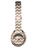 Grungy Faded Horizontal Chevron Pattern Full-Body Skin Kit for the Beats by Dre Solo 3 Wireless Headphones