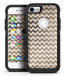 Grungy Faded Horizontal Chevron Pattern - iPhone 7 or 8 OtterBox Case & Skin Kits