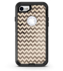 Grungy Faded Horizontal Chevron Pattern - iPhone 7 or 8 OtterBox Case & Skin Kits