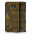 Grungy Golden Fog V1 - Samsung Galaxy S8 Full-Body Skin Kit
