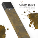 Grungy Golden Fog V1 - Premium Decal Protective Skin-Wrap Sticker compatible with the Juul Labs vaping device