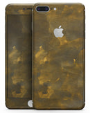 Grungy Golden Fog V1 - Skin-kit for the iPhone 8 or 8 Plus