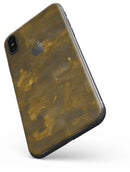 Grungy Golden Fog V1 - iPhone X Skin-Kit