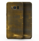 Grungy Golden Smoke - Samsung Galaxy S8 Full-Body Skin Kit