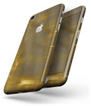 Grungy Golden Smoke - Skin-kit for the iPhone 8 or 8 Plus