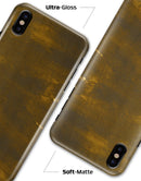 Grungy Golden Smoke - iPhone X Clipit Case
