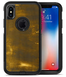 Grungy Golden Smoke - iPhone X OtterBox Case & Skin Kits