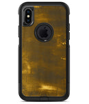 Grungy Golden Smoke - iPhone X OtterBox Case & Skin Kits