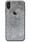 Grungy Gray Concrete Surface - iPhone X Skin-Kit