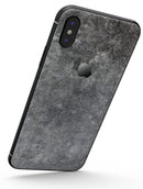 Grungy Gray Concrete Surface - iPhone X Skin-Kit