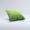 Grungy Green Surface ink-Fuzed Decorative Throw Pillow