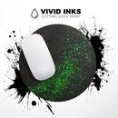 Grungy Green and Black Wood Surface// WaterProof Rubber Foam Backed Anti-Slip Mouse Pad for Home Work Office or Gaming Computer Desk