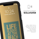 Grungy Life Is Good At The Beach - Skin Kit for the iPhone OtterBox Cases