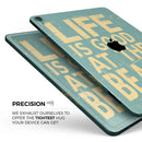 Grungy Life Is Good At The Beach - Full Body Skin Decal for the Apple iPad Pro 12.9", 11", 10.5", 9.7", Air or Mini (All Models Available)
