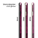 Grungy Magenta and Pink Vertical Stripes iPhone 6/6s or 6/6s Plus 2-Piece Hybrid INK-Fuzed Case