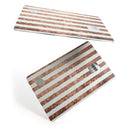 Grungy Mud Puddle Veritcal Stripes - Premium Protective Decal Skin-Kit for the Apple Credit Card