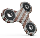 Grungy Mud Puddle Veritcal Stripes Full-Body Fidget Spinner Skin-Kit