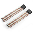 Grungy Mud Puddle Veritcal Stripes - Premium Decal Protective Skin-Wrap Sticker compatible with the Juul Labs vaping device