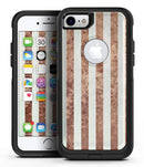 Grungy Mud Puddle Veritcal Stripes - iPhone 7 or 8 OtterBox Case & Skin Kits