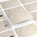 Grungy Neutral Vertical Stripes - Premium Protective Decal Skin-Kit for the Apple Credit Card