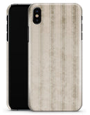 Grungy Neutral Vertical Stripes - iPhone X Clipit Case