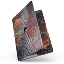 MacBook Pro with Touch Bar Skin Kit - Grungy_Orange_and_Teal_Dyed_Wood_Surface-MacBook_13_Touch_V7.jpg?