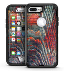 Grungy Orange and Teal Dyed Wood Surface - iPhone 7 Plus/8 Plus OtterBox Case & Skin Kits