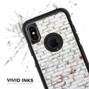 Grungy Red & White Brick Wall - Skin Kit for the iPhone OtterBox Cases