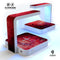 Grungy Red Scratched Surface UV Germicidal Sanitizing Sterilizing Wireless Smart Phone Screen Cleaner + Charging Station