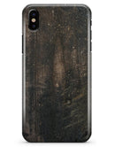 Grungy Scratched Woodgrain Surface - iPhone X Clipit Case
