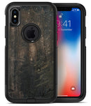 Grungy Scratched Woodgrain Surface - iPhone X OtterBox Case & Skin Kits