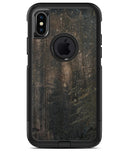 Grungy Scratched Woodgrain Surface - iPhone X OtterBox Case & Skin Kits