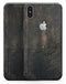 Grungy Scratched Woodgrain Surface - iPhone X Skin-Kit