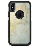 Grungy Tan Cracked Surface - iPhone X OtterBox Case & Skin Kits