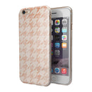 Grungy Tangerine Dream Pattern iPhone 6/6s or 6/6s Plus 2-Piece Hybrid INK-Fuzed Case