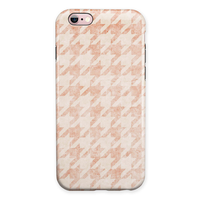 Grungy Tangerine Dream Pattern iPhone 6/6s or 6/6s Plus 2-Piece Hybrid INK-Fuzed Case