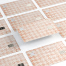 Grungy Tangerine Dream Pattern - Premium Protective Decal Skin-Kit for the Apple Credit Card