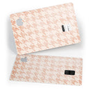 Grungy Tangerine Dream Pattern - Premium Protective Decal Skin-Kit for the Apple Credit Card