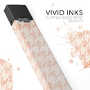 Grungy Tangerine Dream Pattern - Premium Decal Protective Skin-Wrap Sticker compatible with the Juul Labs vaping device