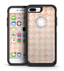 Grungy Tangerine Dream Pattern - iPhone 7 or 7 Plus Commuter Case Skin Kit